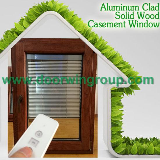 DOORWIN 2021Wood Window with Aluminum Cladding, Standard European Style Aluminum Wood Window with Ce Certification - China Window, Aluminum Window — product image 0
