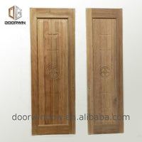 DOORWIN 2021Wooden doors for arc interiors wood grain entrance door solid wood with patterns casement door — thumbnail 4