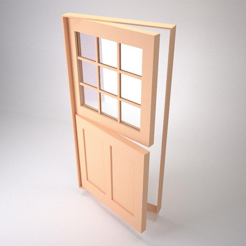 DOORWIN 2021Wooden single main door design entrance dutch doors for September discountby Doorwin — product image 4