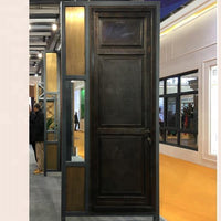 DOORWIN 2021Wooden single main door design steel main door designs front by Doorwin on Alibaba — thumbnail 7