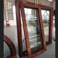 DOORWIN 2021Wooden windows grills design round window — thumbnail 6