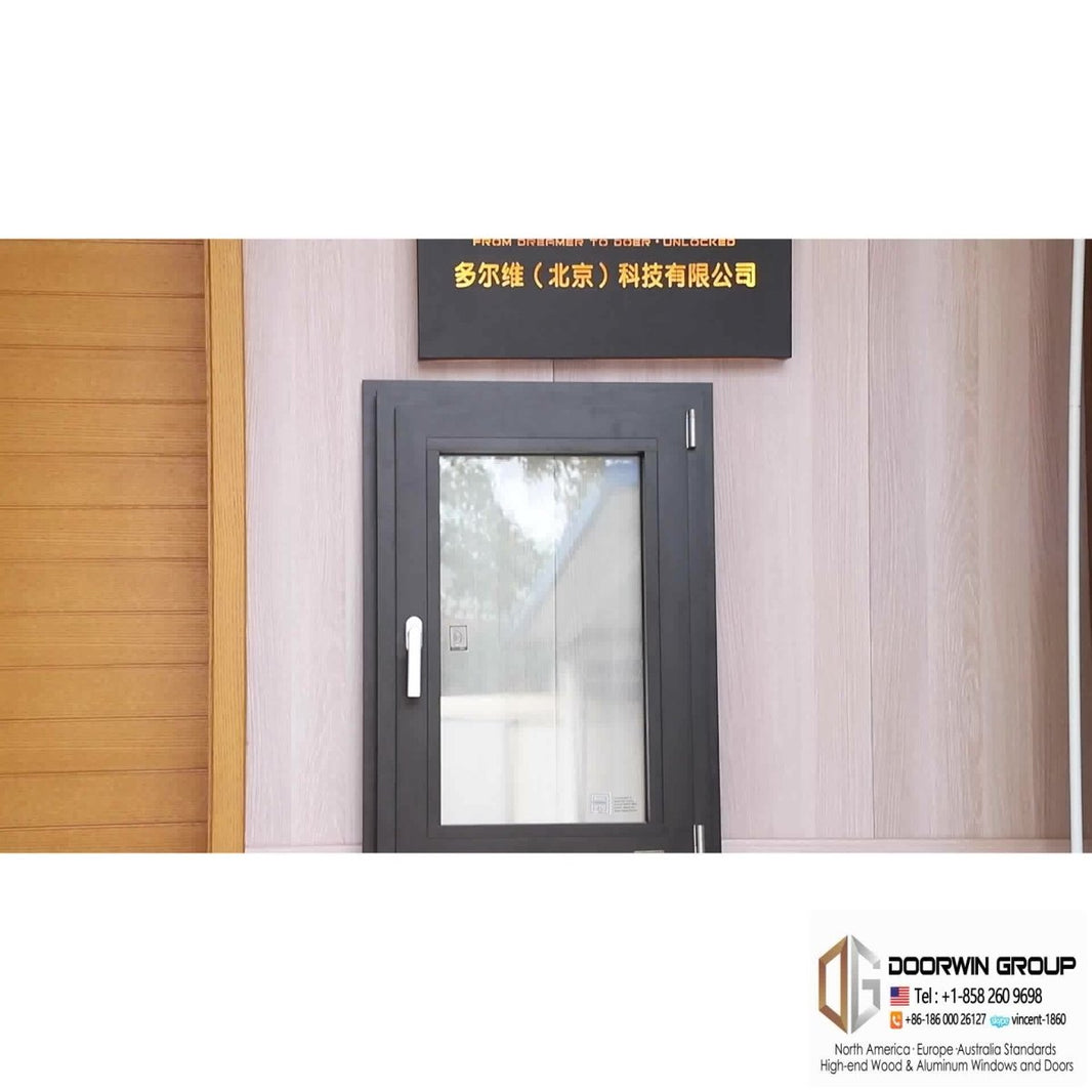 Doorwin Aluminum double tempered casement glass windows in low prices - Doorwin Group Windows & Doors