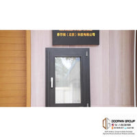 Doorwin Aluminum double tempered casement glass windows in low prices — thumbnail 2