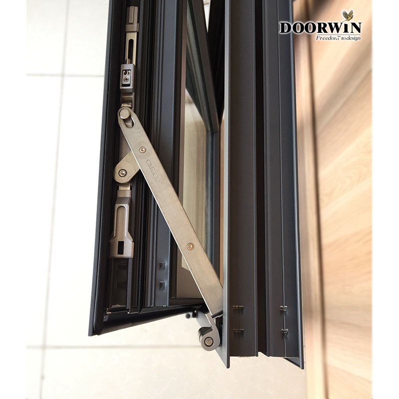 Doorwin Aluminum double tempered casement glass windows in low prices - Doorwin Group Windows & Doors