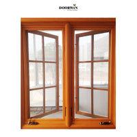 Doorwin aluminum garden windows with mosquito net window — thumbnail 1