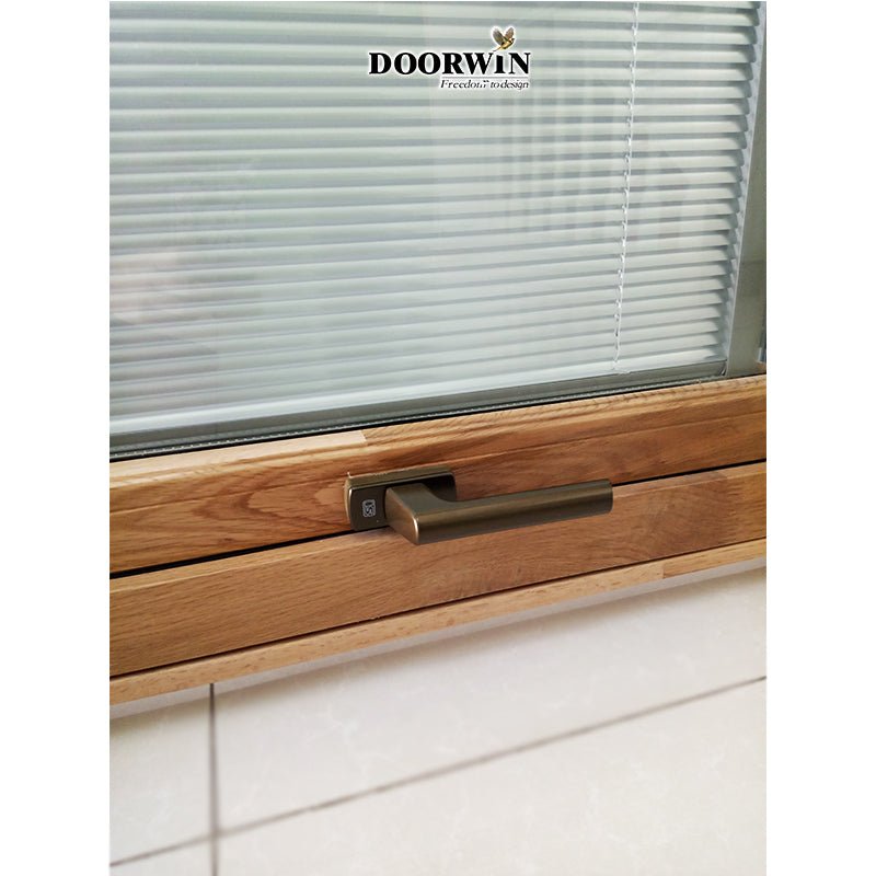Doorwin aluminum shutter window vertical pivot window — product image 3