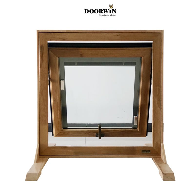 Doorwin aluminum shutter window vertical pivot window — product image 1
