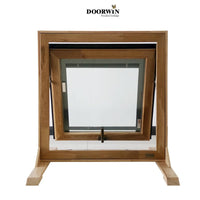 Doorwin aluminum shutter window vertical pivot window — thumbnail 1