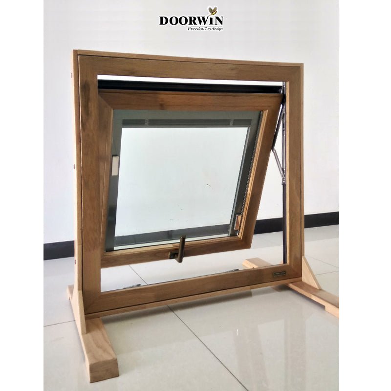 Doorwin aluminum shutter window vertical pivot window — product image 4