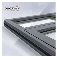 Doorwin Aluminum Slim-line window system minimized borders for a maximized view double tempered casement glass windows — thumbnail 5