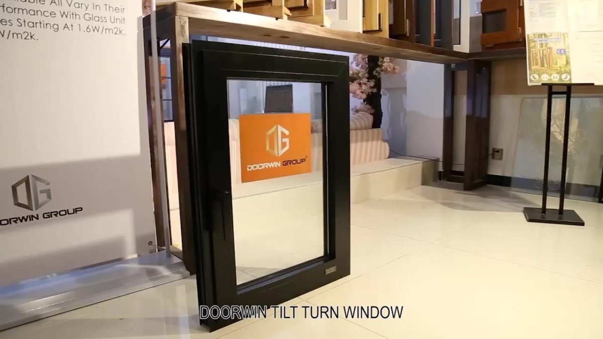 Doorwin Aluminum Slim-line window system minimized borders for a maximized view double tempered casement glass windows — product image 1