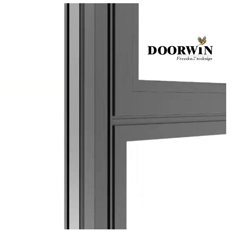 Doorwin Aluminum Slim-line window system minimized borders for a maximized view double tempered casement glass windows — product image 6