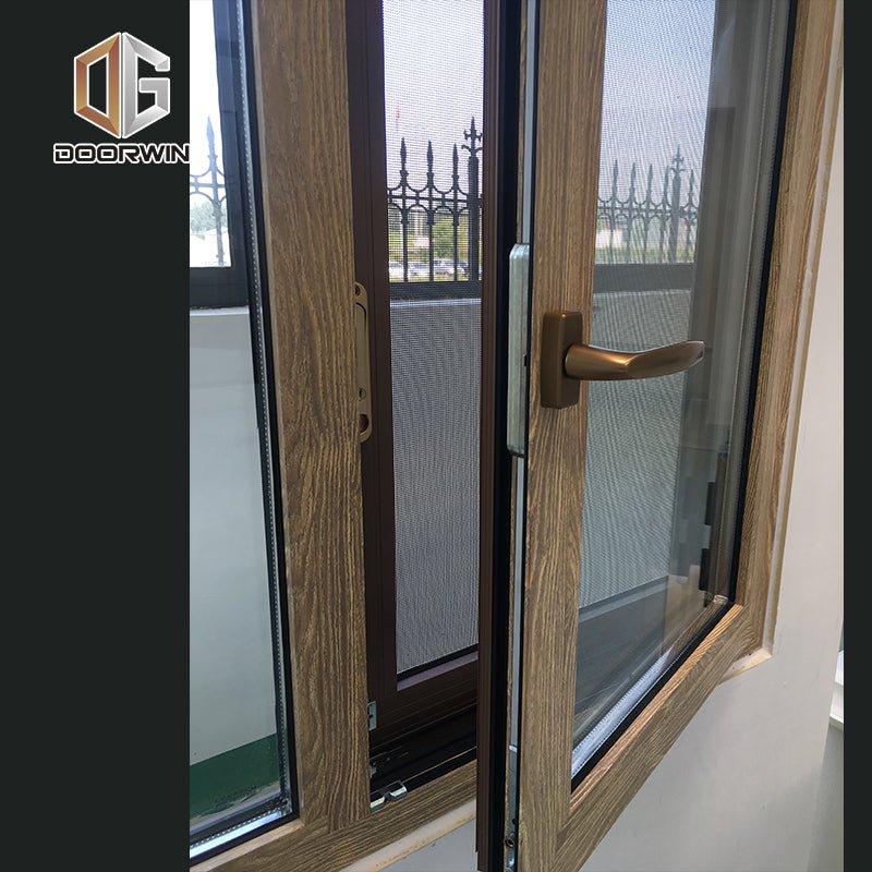 DOORWIN BURGLAR PROOF WINDOWS 3D WOOD GRAIN ALUMINUM WINDOW — product image 7