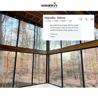 Doorwin Cheap Price Latest Design Aluminum Frame Two Way Opening Tilt And Turn aluminium Replacement  Casement Window For  Sale — thumbnail 6