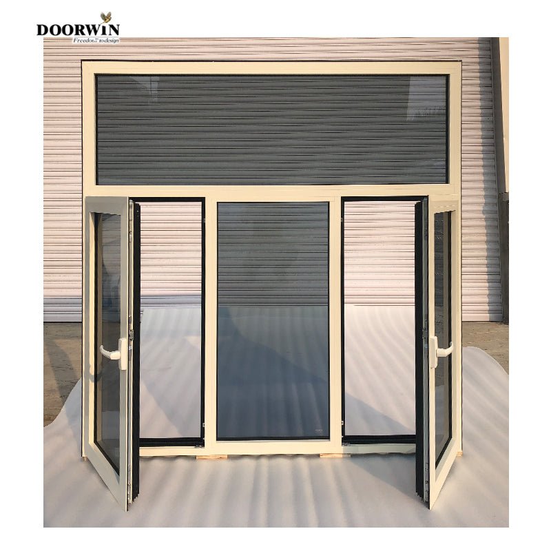 Doorwin custom green glass window — product image 3