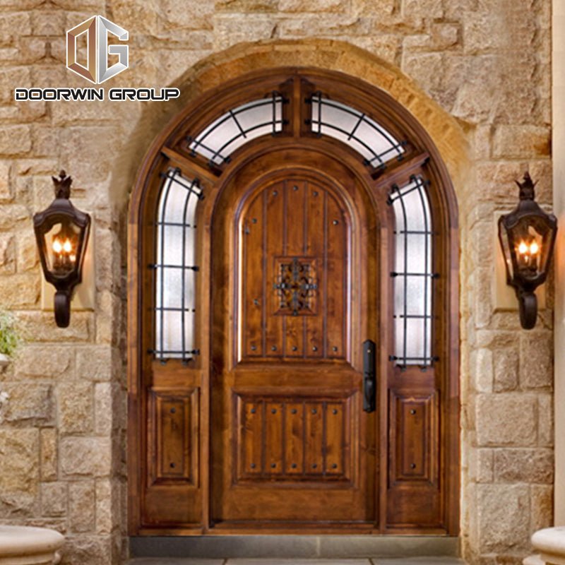 Doorwin custom house front solid wood entry door for sale — product image 5