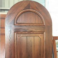 Doorwin exterior wood door picture china solid wood windows and doors cheap solid wood interior door — thumbnail 2