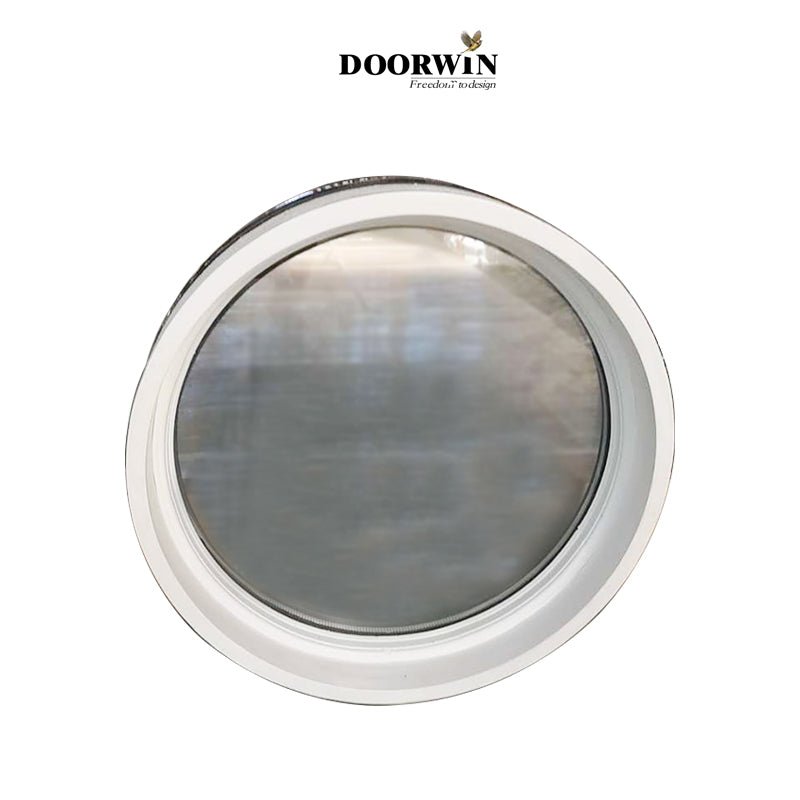 Doorwin hot Sale china made aluminium round windows with tempered glazing circular stained glass window — product image 1