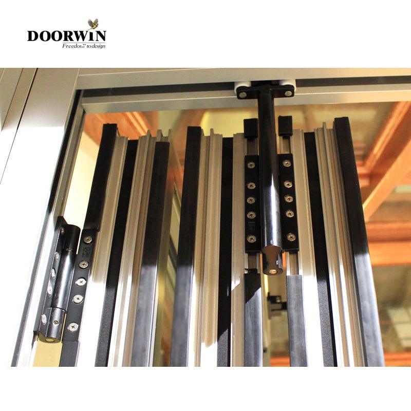 Doorwin Modern Design Wholesale Direct Sale Waterproof Ready Made Exterior Thermally Broken Aluminum Folding Doors For House — product image 5
