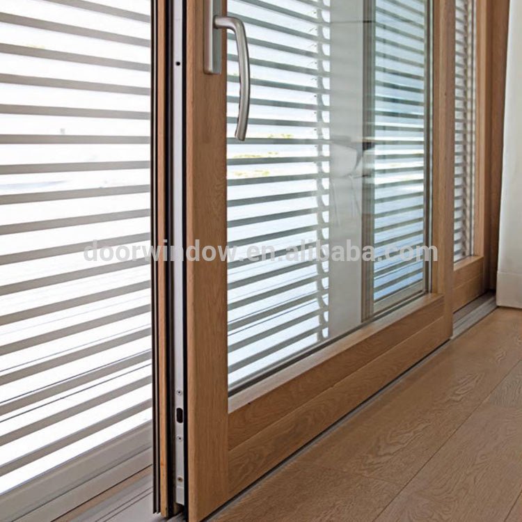 Doorwin patio doors glass partition door aluminum clad oak lift sliding door from China supplier by Doorwin - Doorwin Group Windows & Doors