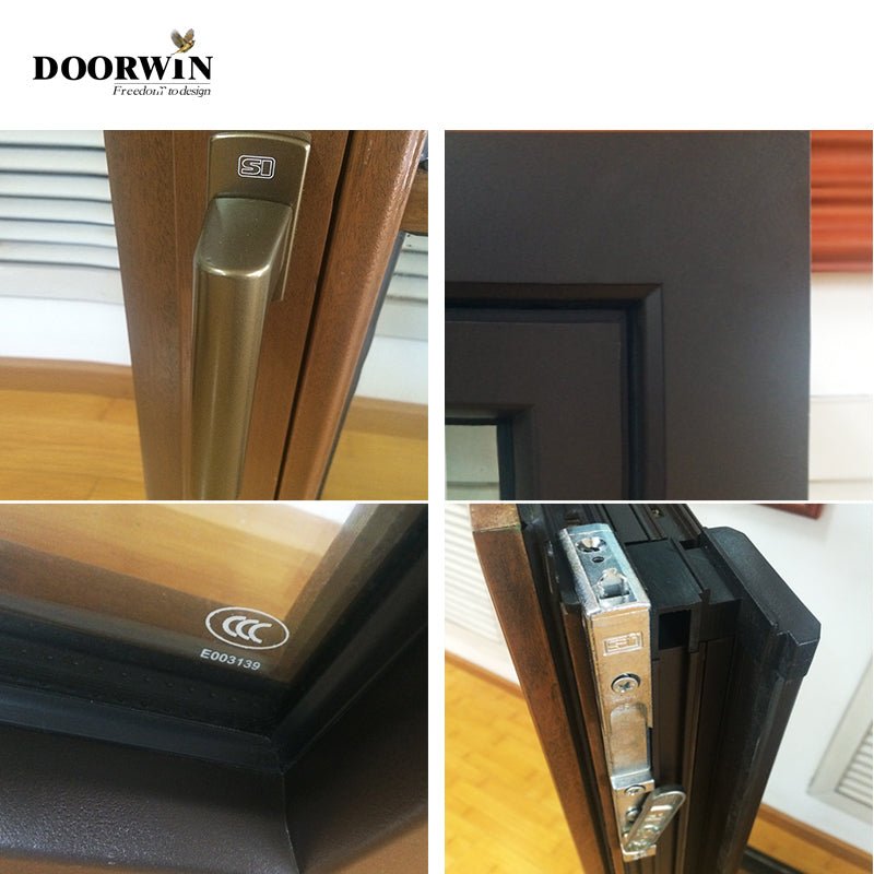 Doorwin personalized cheap large triple pane glass window casement house windows - Doorwin Group Windows & Doors