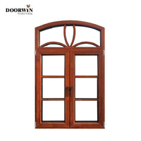 Doorwin personalized cheap large triple pane glass window casement house windows — thumbnail 3