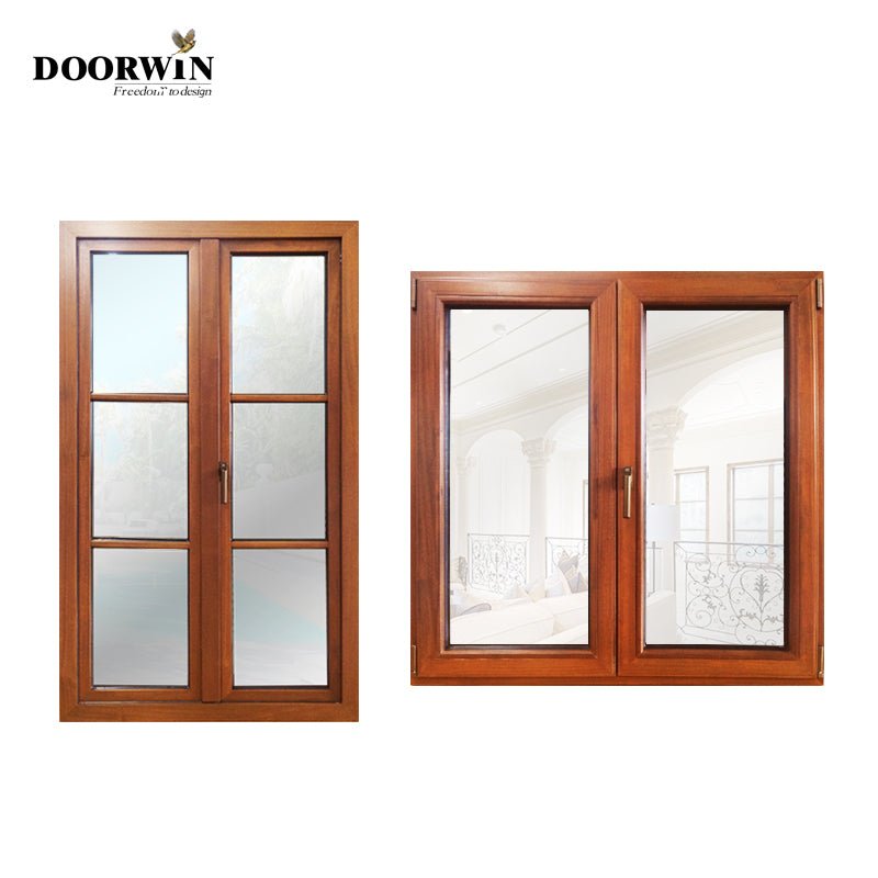 Doorwin personalized cheap large triple pane glass window casement house windows — product image 2