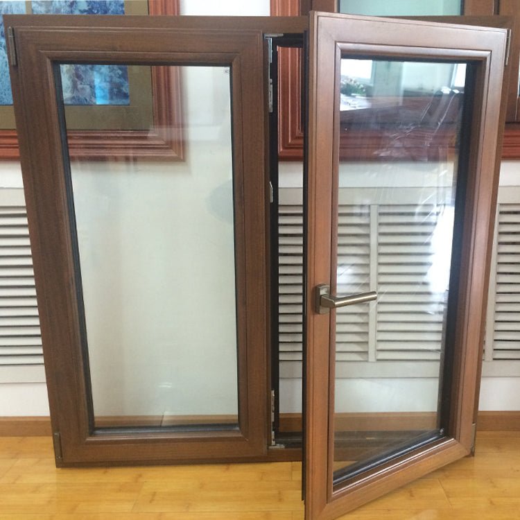 Doorwin Solid Teak Wood Clad Thermal Break Aluminum Tilt Turn Windows — product image 3