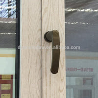 Doorwin white wood grain finish color aluminium windows doors with warm edge spacer barby Doorwin — thumbnail 7
