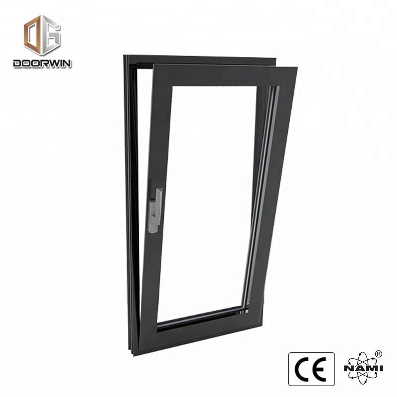 Doorwin white wood grain finish color aluminium windows doors with warm edge spacer barby Doorwin - Doorwin Group Windows & Doors