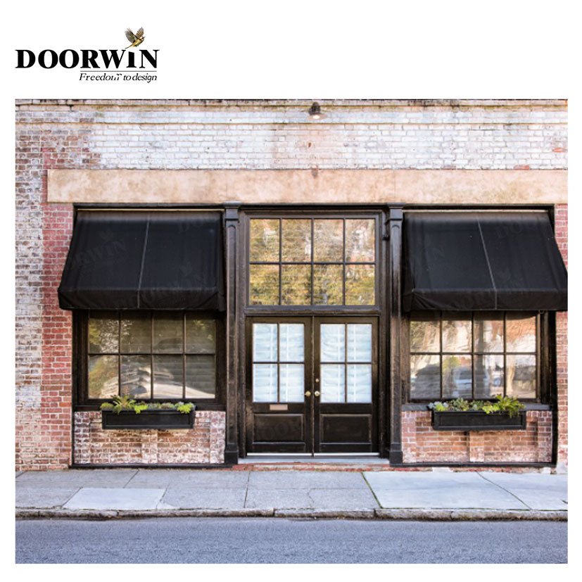 DOORWIN Windows Best sale rubber seals for Customized color aluminium double opening tilt and turn window for house double glazed top quality aluminum — product image 10
