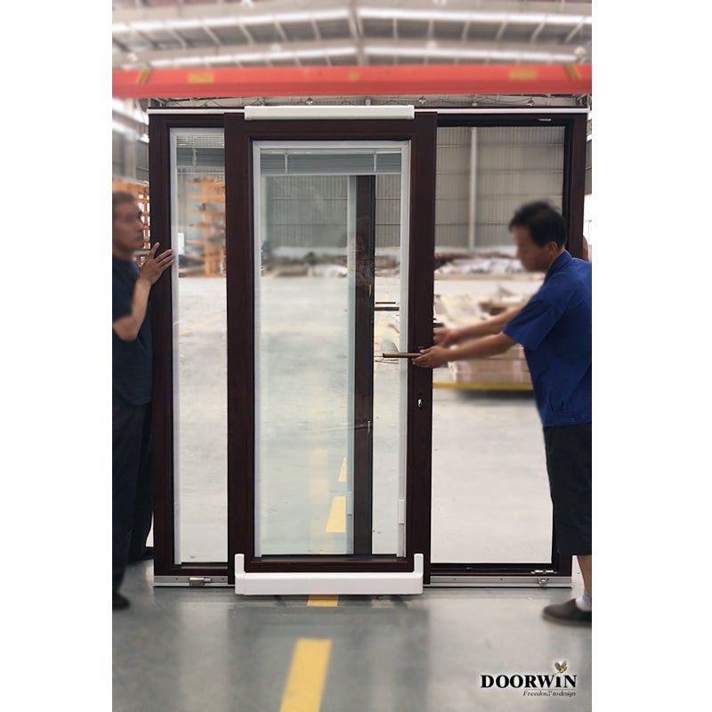 DOORWIN Wood sliding door system window grills design pictures for windows by Doorwin on Alibaba - Doorwin Group Windows & Doors
