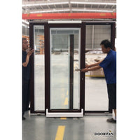 DOORWIN Wood sliding door system window grills design pictures for windows by Doorwin on Alibaba — thumbnail 1