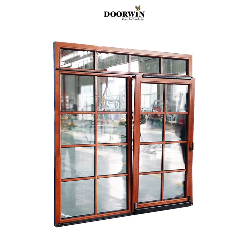 DOORWIN wood sliding door with grille design — product image 5