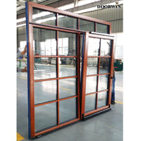 DOORWIN wood sliding door with grille design — thumbnail 4