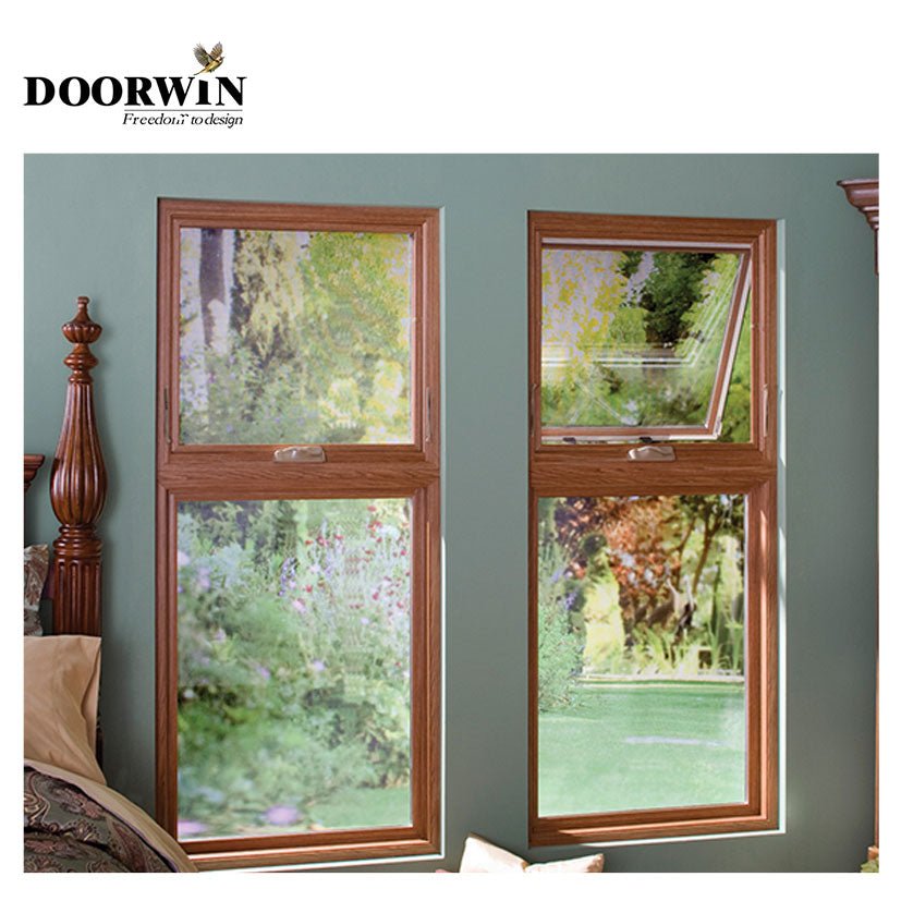 DOORWIN Wood Window, American Style Foldable Crank Handle Aluminum Clad Wood Casement Window - China Aluminum Window, Window - Doorwin Group Windows & Doors