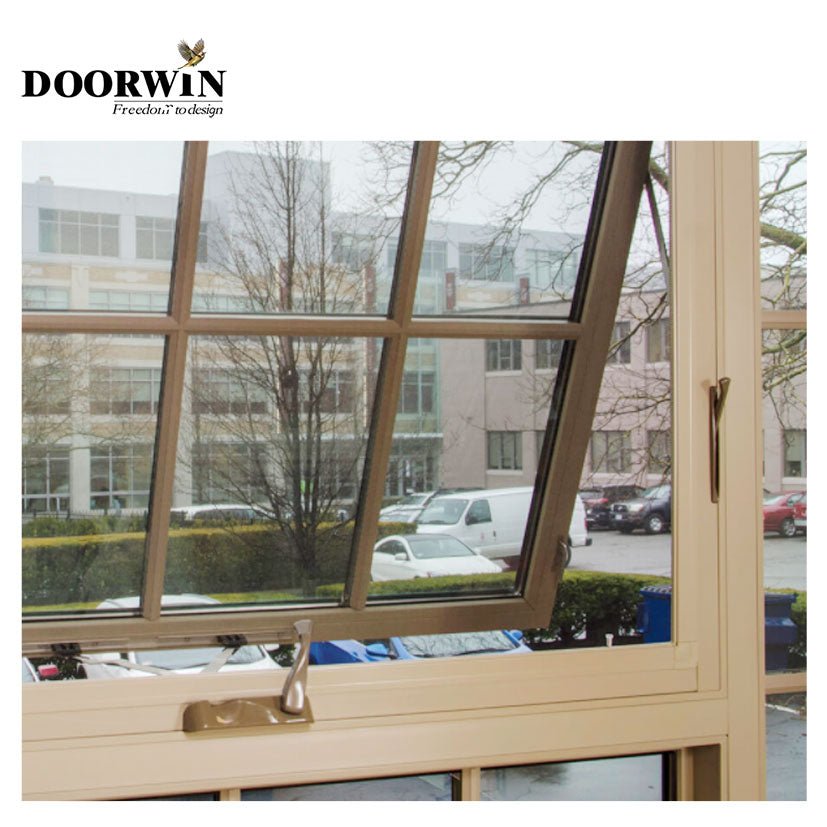 DOORWIN Wood Window, American Style Foldable Crank Handle Aluminum Clad Wood Casement Window - China Aluminum Window, Window - Doorwin Group Windows & Doors