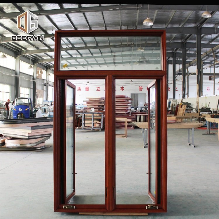 Doorwin wooden window frame design crank casement windows — product image 4