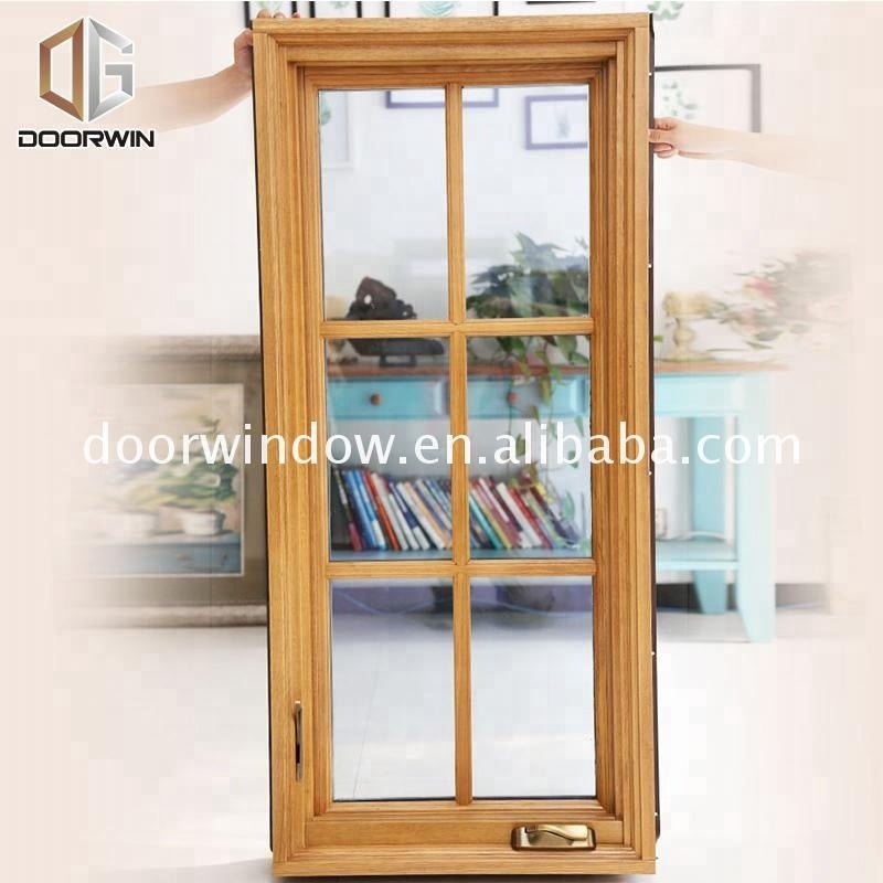 double glazed aluminum crank casement window - Doorwin Group Windows & Doors
