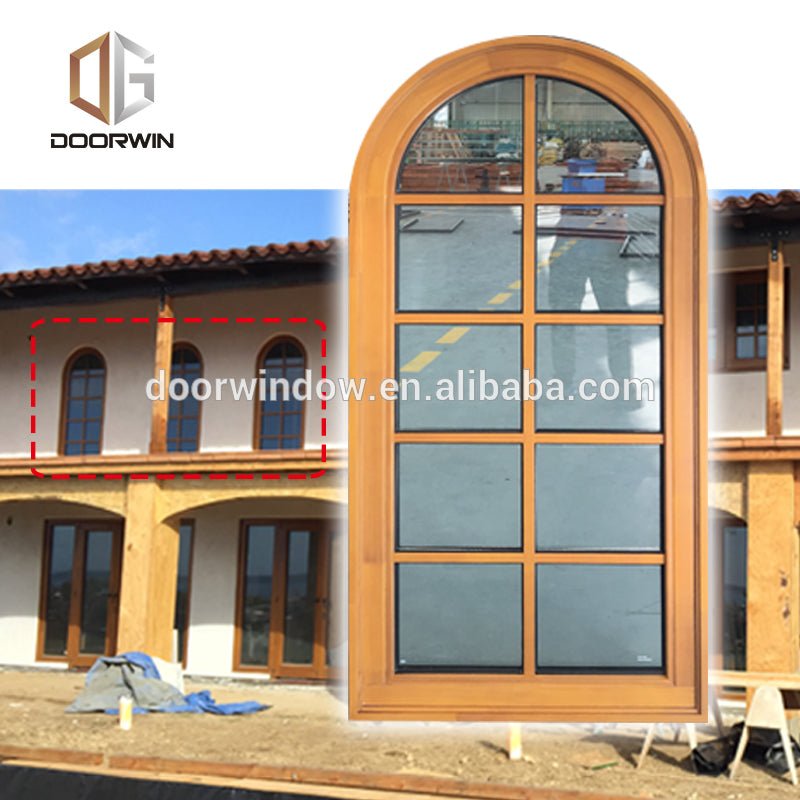 Double Glazing Timber with round top picture  window by Doorwin — product image 4