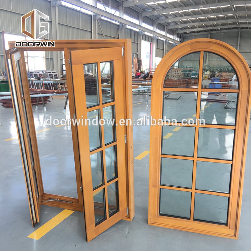Double Glazing Timber with round top picture  window by Doorwin — product image 1
