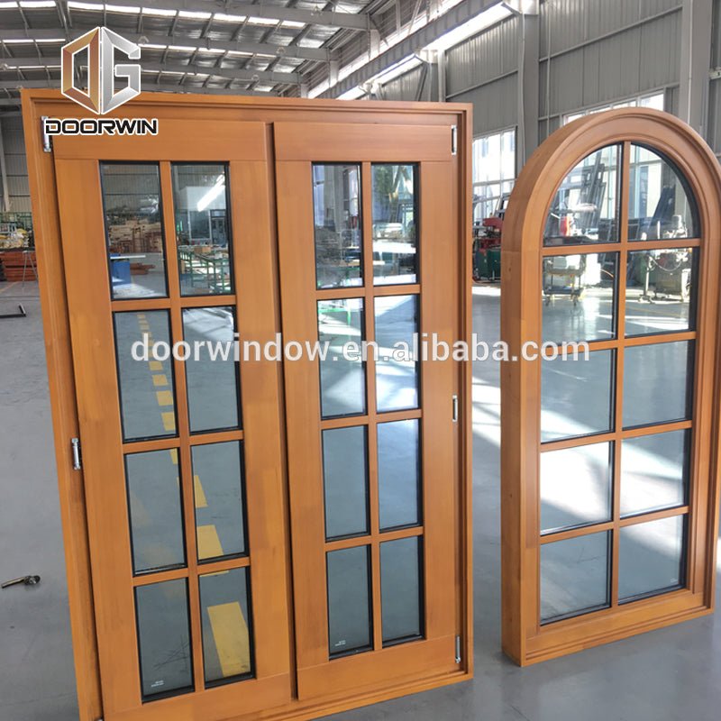 Double Glazing Timber with round top picture  window by Doorwin — product image 5
