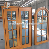 Double Glazing Timber with round top picture  window by Doorwin — thumbnail 5