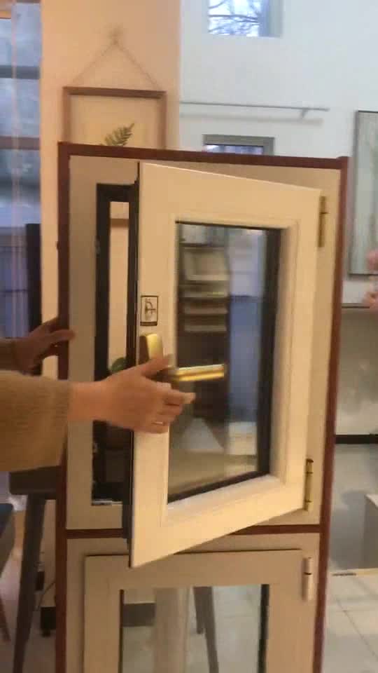 Double toughened cheap & big size aluminum tilt and turn window by Doorwin on Alibaba — product image 2