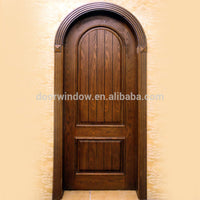 Drawing art interior round top design hinged door room door for house by Doorwin — thumbnail 5