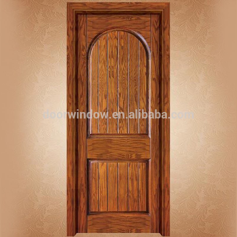 Drawing art interior round top design hinged door room door for house by Doorwin — product image 6