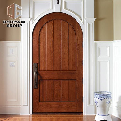 Drawing Art Interior Round Top Design Hinged Door Room Door for House - China Entry Door, French Entry Door - Doorwin Group Windows & Doors