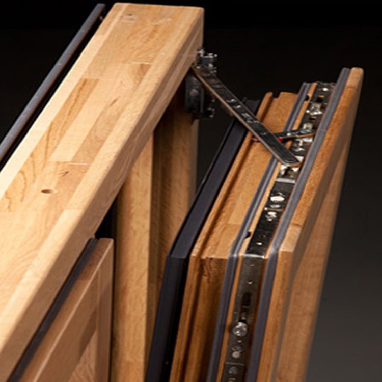 Easy Cleaning Dual Pane Tilt Turn Window Come With Wood Cladding Metal by Doorwin - Doorwin Group Windows & Doors