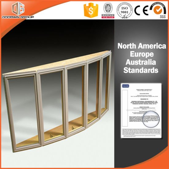 Elegant and Graceful Hemlock Wood Aluminum Specialty Window, Aluminum Clading Solid Wood Bay & Bow Window - China Aluminum Window, Alu Window — product image 0