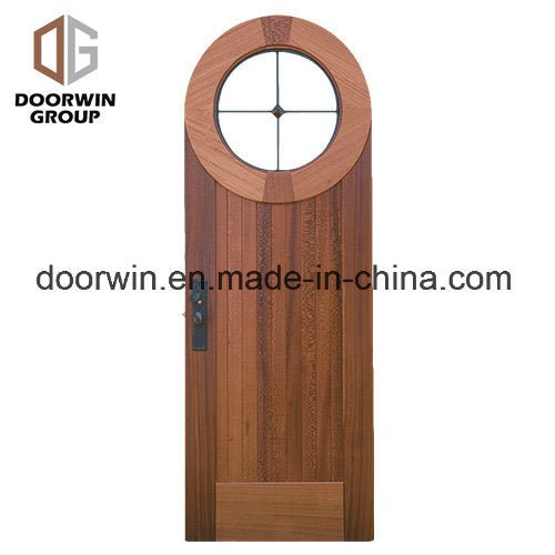 Entry Door with Circle Top - China Entry Door, Exterior Hinged Doors — product image 0